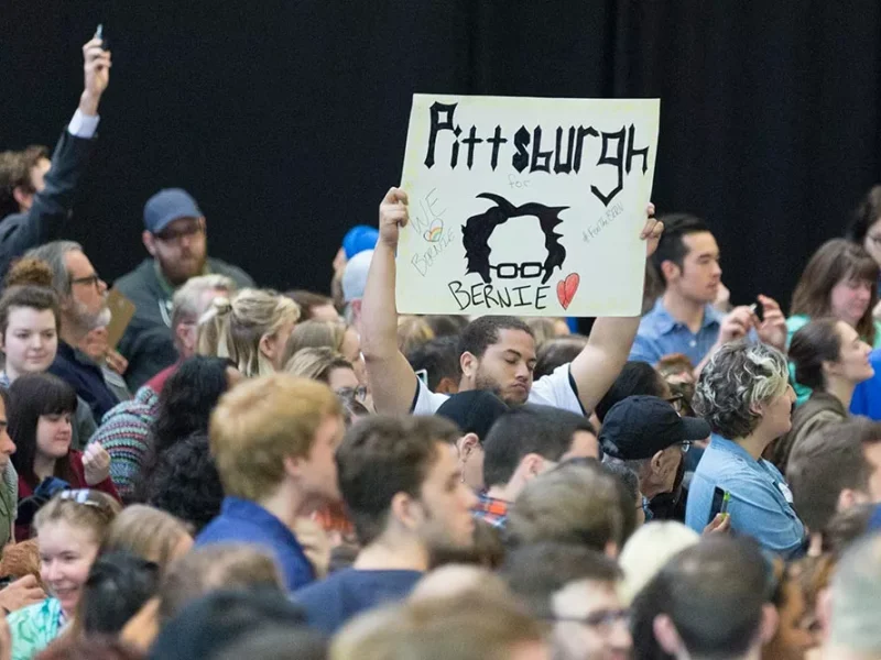 Bernie Sanders Rally Pittsburgh