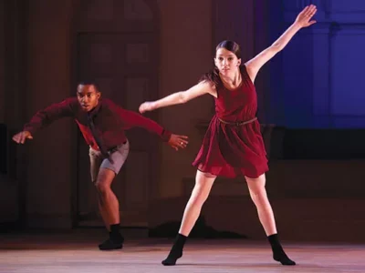 Modern-day tap star Michelle Dorrance’s company performs