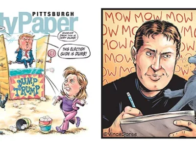 A conversation with this week’s Pittsburgh City Paper cover illustrator Vince Dorse