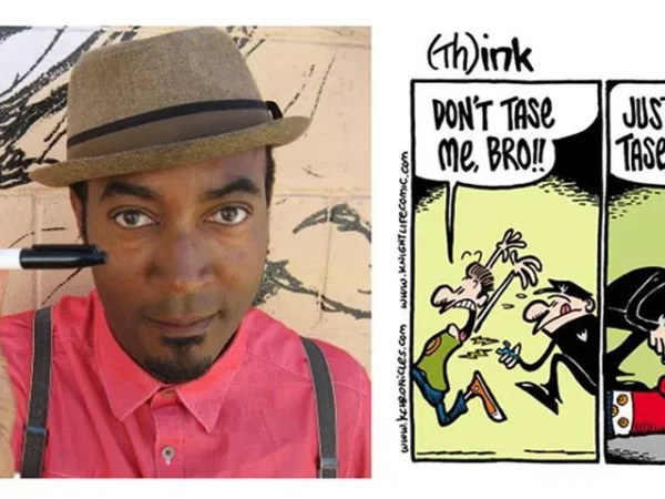 Cartoonist Keith Knight gives free presentation tonight at Pittsburgh’s Point Park University