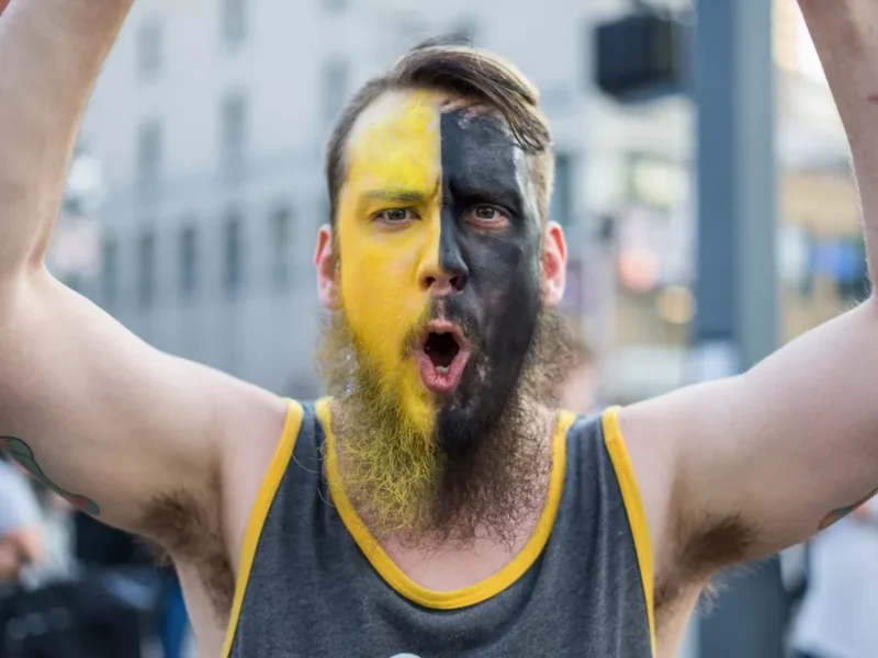 Pittsburgh celebrates the Penguins advancing to the Stanley Cup finals