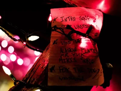 Scenes from a recent Pet Clinic rehearsal