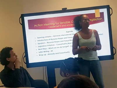 Local gun-reform advocates gather for letter-writing