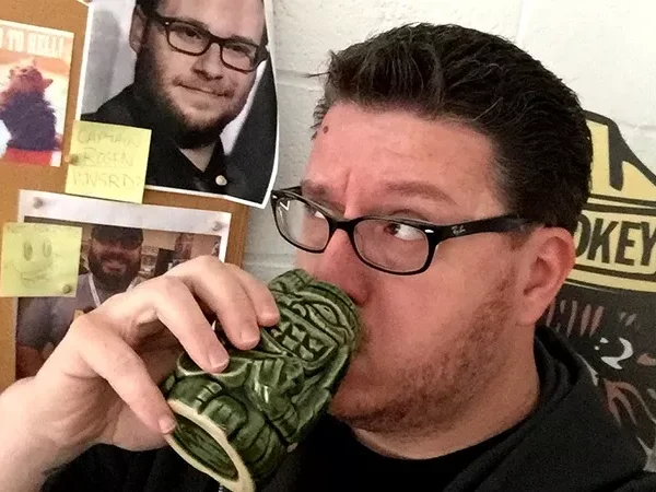 A conversation with D.J. Coffman, this week’s Pittsburgh City Paper Drink Issue cocktail napkin artist