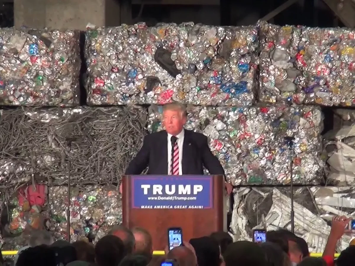 Presidential candidate Donald Trump focuses on trade in stump speech in Monessen