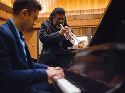 Innovative composer and trumpeter Wadada Leo Smith joins pianist Vijay Iyer at the 2016 Pittsburgh JazzLive International Jazz Festival