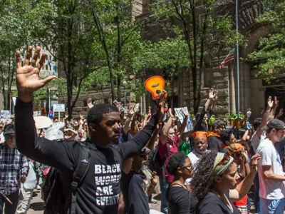 Black Lives Matter supporters gather for second march in Downtown Pittsburgh this weekend