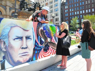 Photographs from Day 2 at the Republican National Convention