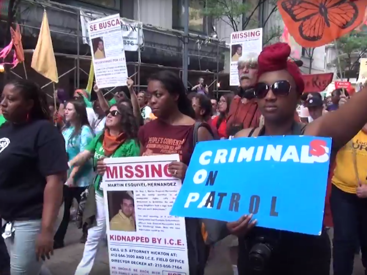 Thousands march in Pittsburgh for the People’s Convention