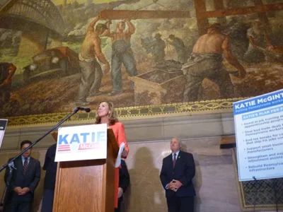 Democratic U.S. Senate candidate Katie McGinty says manufacturing can return to Pennsylvania