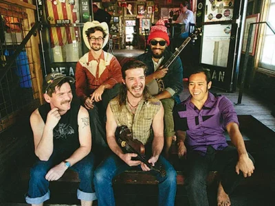 “Trash grass” group Whiskey Shivers isn’t your grandpa’s bluegrass band