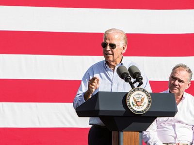 Vice President Joe Biden and Tim Kaine, vice-presidential hopeful highlight Pittsburgh Labor Day Parade