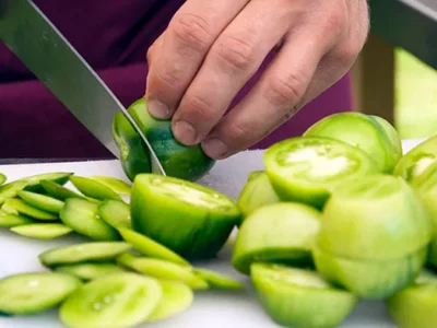 Curried Green Tomato Soup