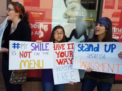Rally against sexual harassment shuts down McDonald’s in Oakland