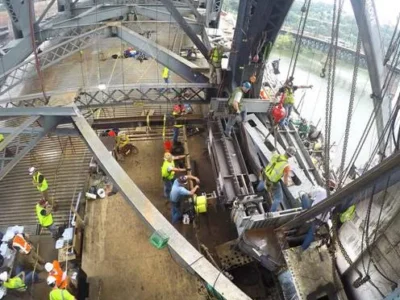 Liberty Bridge construction to continue through July 2018