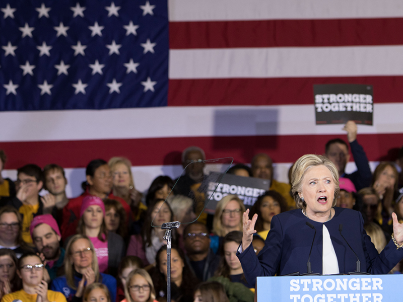 Photos from Hillary Clinton’s Pittsburgh campaign stop at Heinz Field