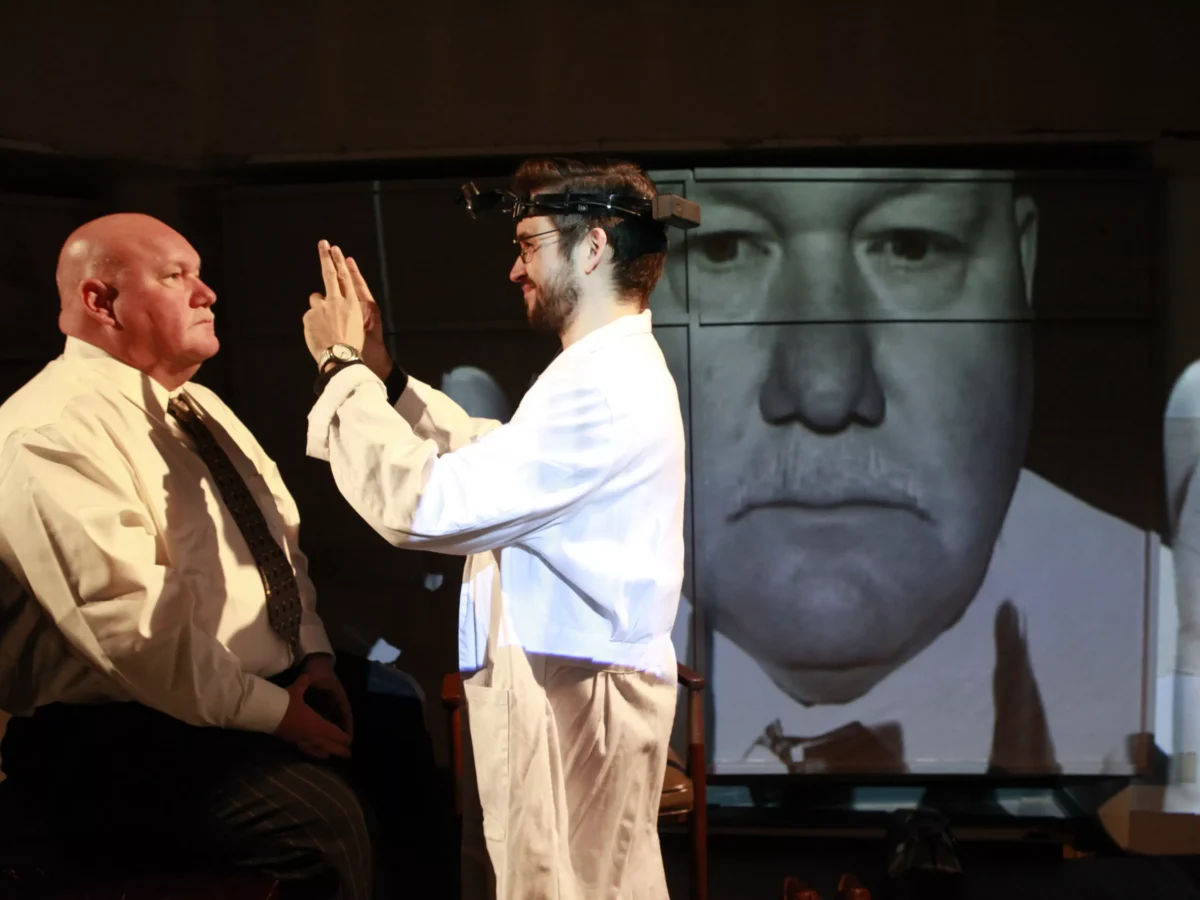 Final week for “The Man Who Mistook His Wife for a Hat” at Quantum Theatre