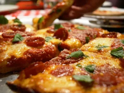 Josh Sickels, of The Takeover UK and 1,2,3, moves on to pizza