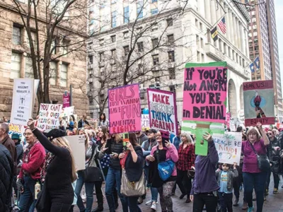 Two Pittsburgh women’s marches spur conversation around intersectional feminism