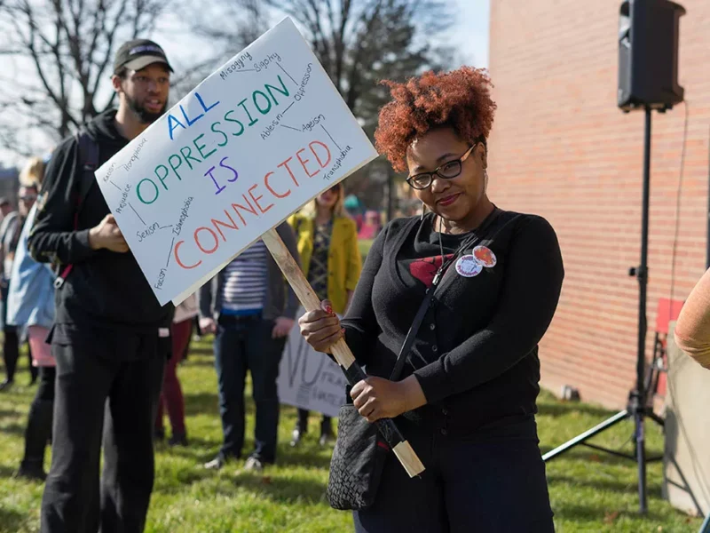 Our Feminism Must Be Intersectional Rally/March