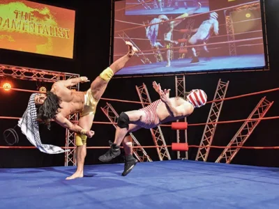 The Elaborate Entrance of Chad Deity at barebones productions