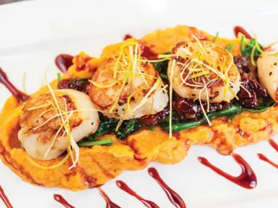 M&J Bistro, on the South Side, offers excellent sushi and Asian-inspired fusion dishes