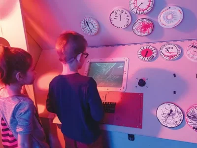 A Children’s Museum exhibit teaches kids about the Cold War