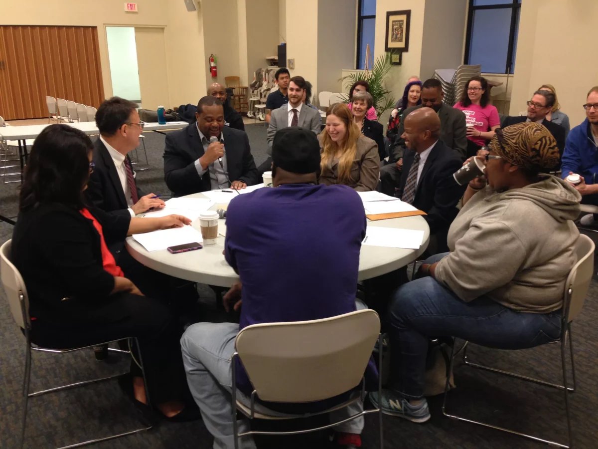 Politicians and local leaders hold discussion on state anti-labor, anti-immigrant legislation