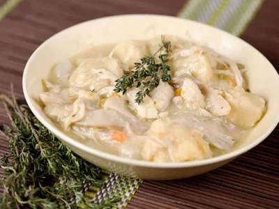 Chicken and Dumplings for Mary