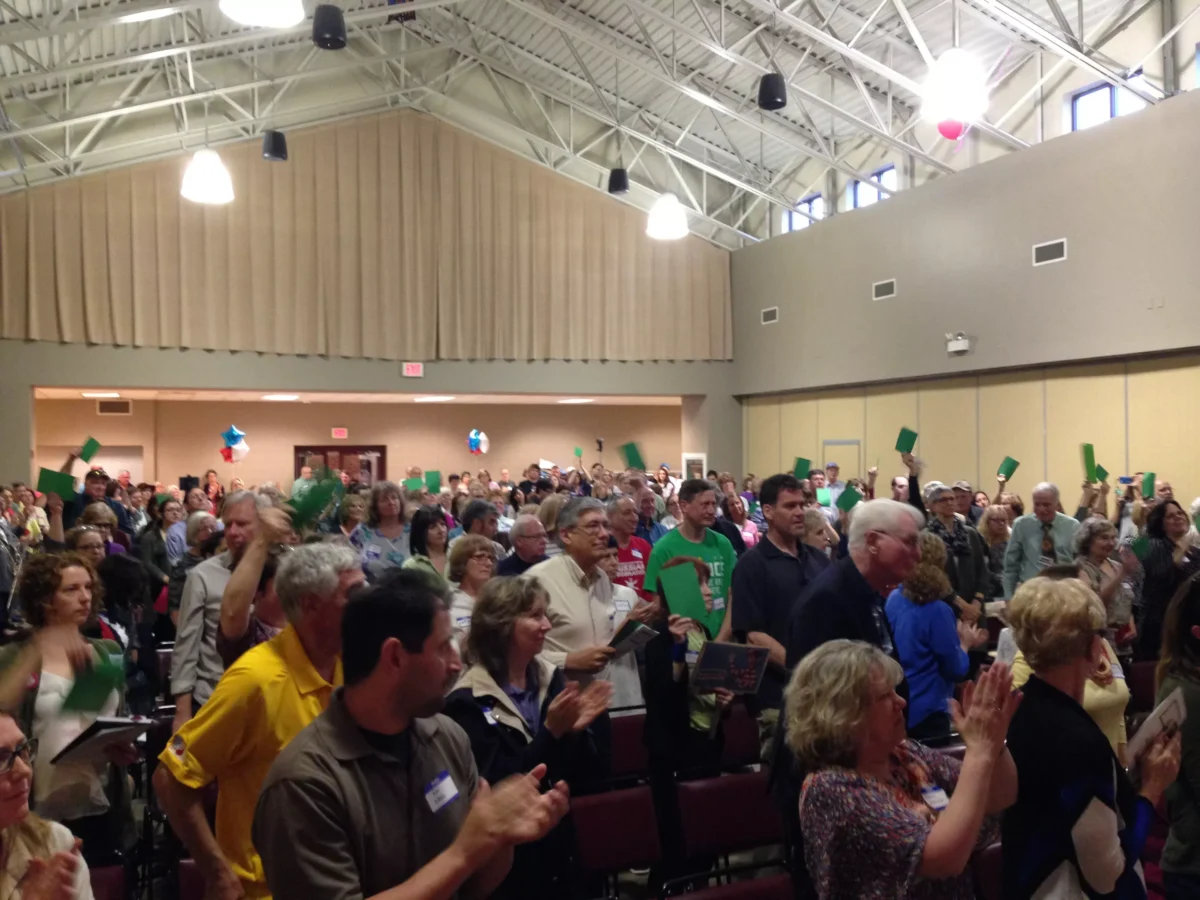 Hundreds of U.S. Rep. Tim Murphy’s constituents hold town hall without their representative