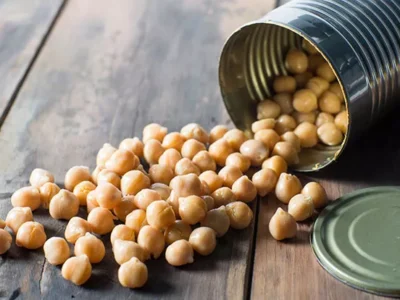 Love is warm, spicy chickpeas