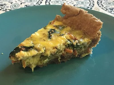 Clean-Out-The-Fridge Quiche