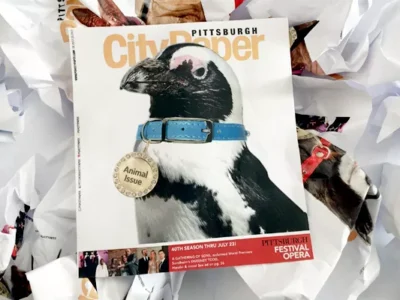 Rejected cover designs from Pittsburgh City Paper’s Animal Issue