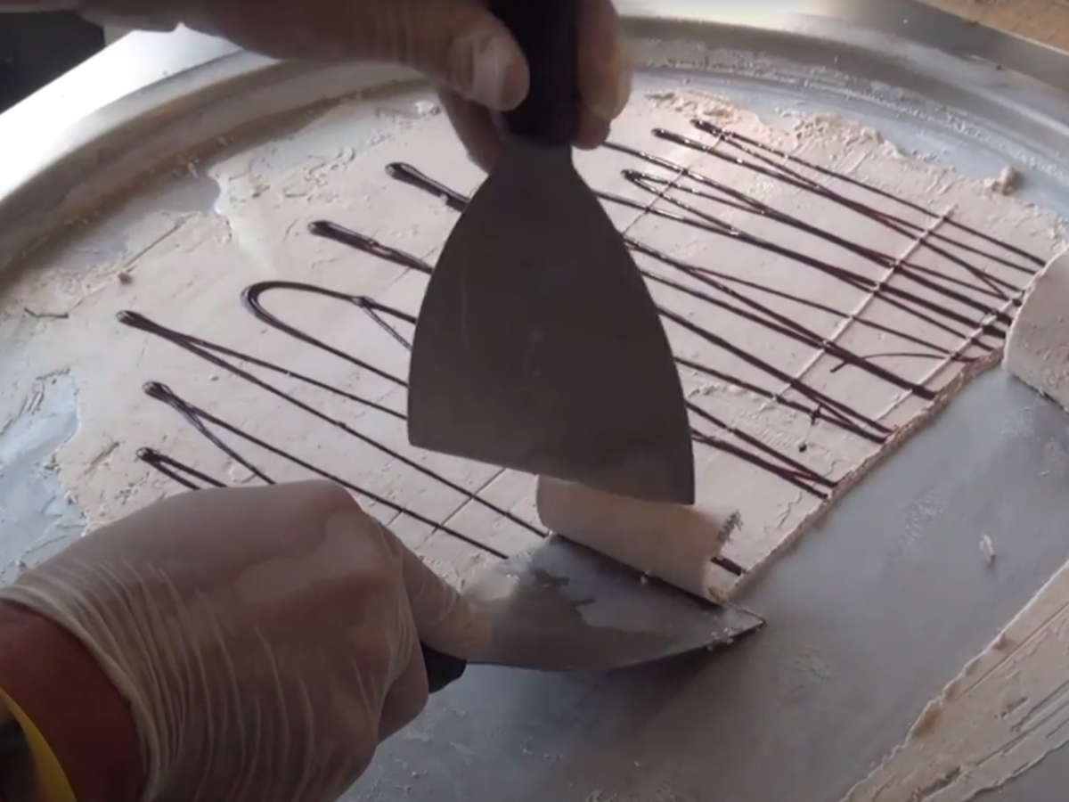 A look inside NatuRoll’s rolled ice cream kitchen