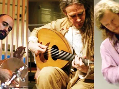 Tomchess and his oud take center stage at Pittsburgh’s Hambone’s