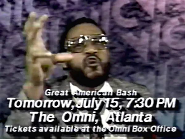 Smark Attack Pro Wrestling Promo of the Day: Thunderbolt Patterson tells Ole Anderson to stay put