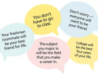 What your parents tell you about college vs. what is actually true