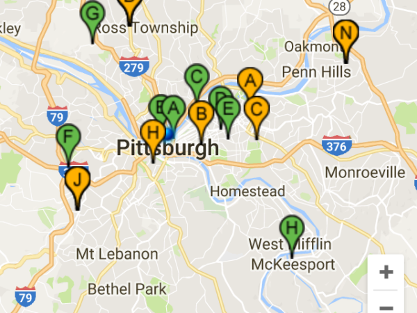 Two Pitt students working at Radio Shack built an app that tracks food trucks in real time