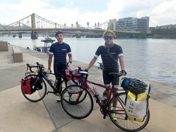 Korean cyclists bike across U.S. to raise awareness about ‘comfort women’