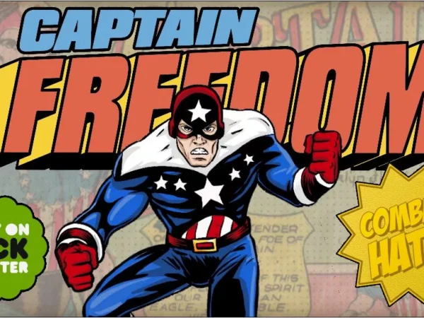 Pittsburgh-area artist starting crowdfunding campaign for “Captain Freedom: Combat Hate” comic