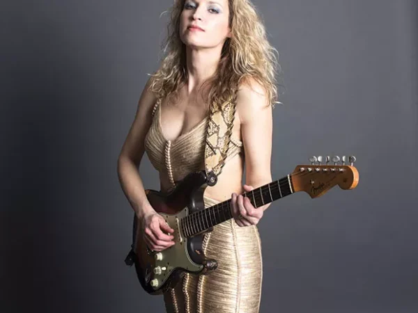 Ana Popović, a different kind of blues guitarist, plays Jergel’s Rhythm Grille