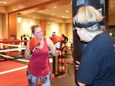 A new boxing gym in Monroeville gives women the opportunity to train