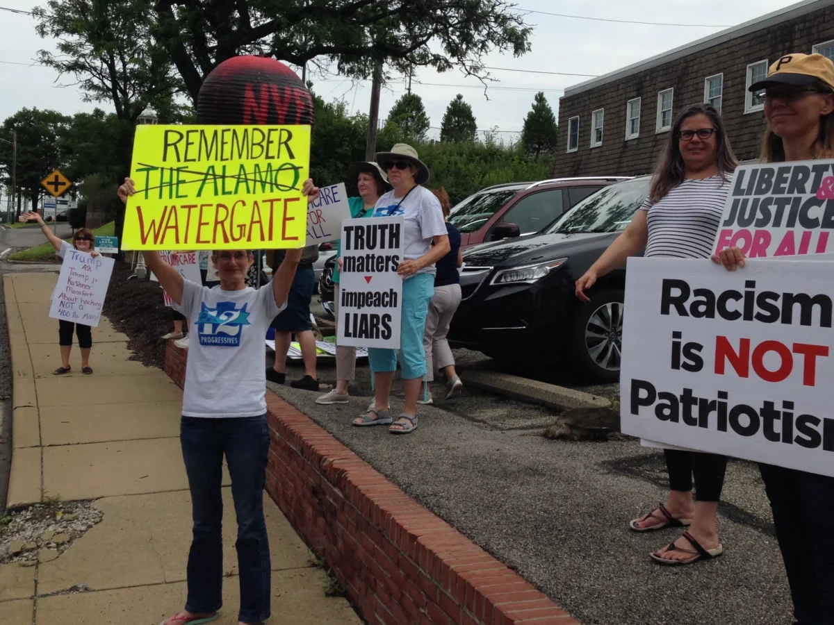 Some of Pittsburgh’s Republican suburbs are turning blue