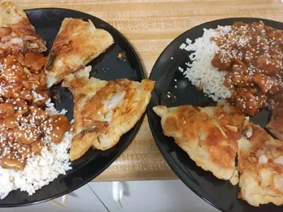 Homemade Scallion Pancakes