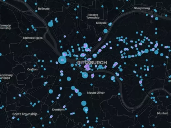 Allegheny County has the most car crashes of any county in Pennsylvania