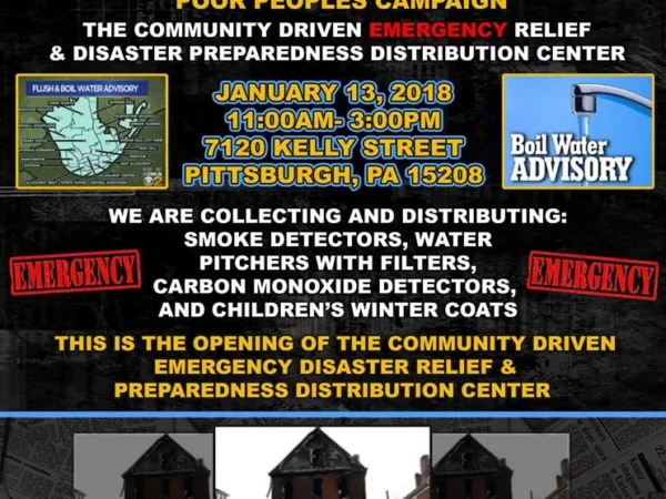 More MLK Day events in Pittsburgh include community collection of smoke detectors, water filters