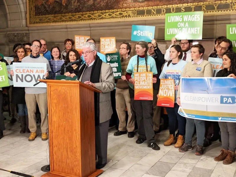 Pennsylvania legislators call on state to recommit to Paris Climate Agreement goals
