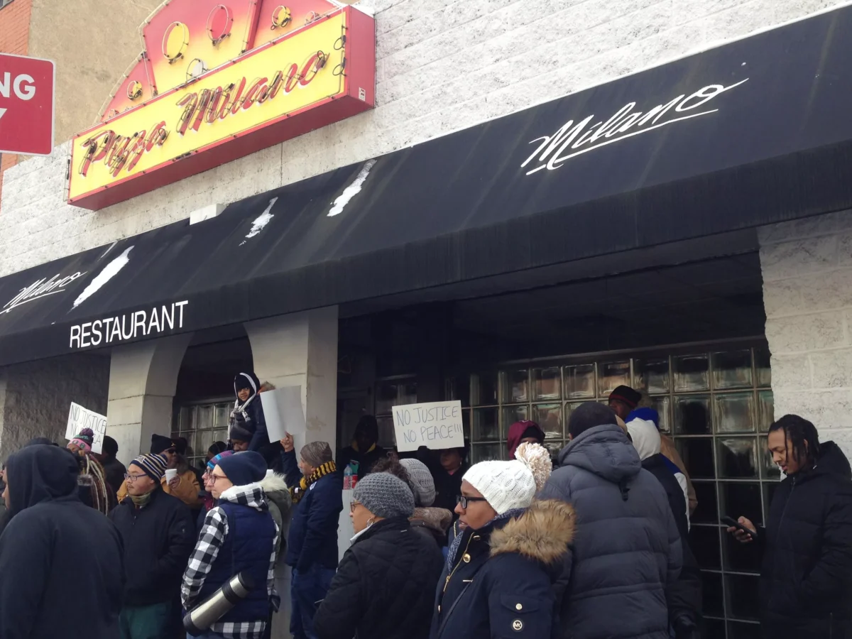 Activists call for continuing protests and boycott of Pizza Milano after alleged assault