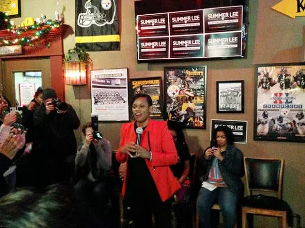 Summer Lee touts Democratic-socialist policies in campaign event for District 34 state house seat