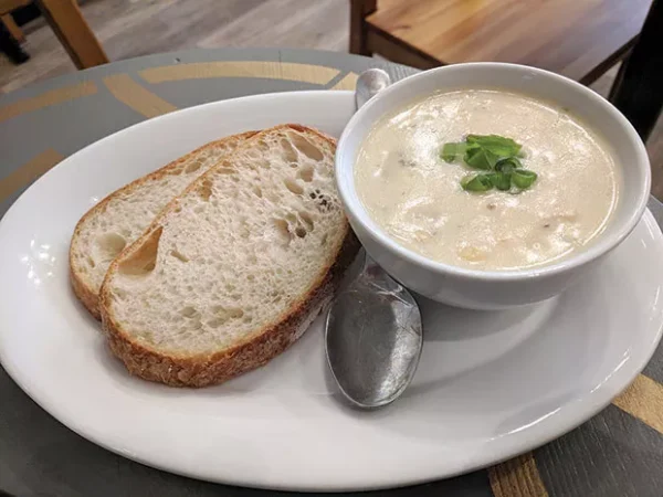 The Colony Café offers family recipes for light repast